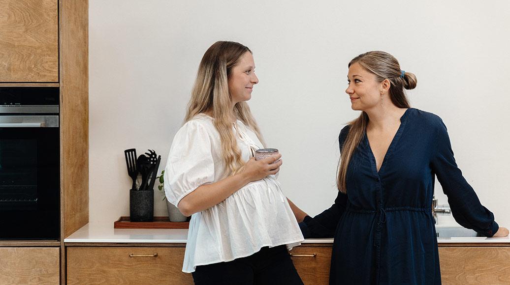 Lesbian couple pregnant after IVF-D treatment